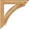 Ekena Millwork Thorton Traditional Rough Sawn Bracket, Western Red Cedar, 4"W x 30"D x 30"H BKT04X30X30THR01RWR - alternate 4